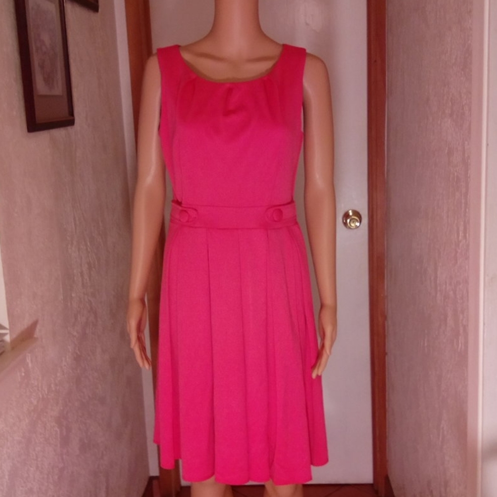 ELLE  Pink Dress polyester  Spandex